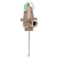 LFN240X-9 | Relief Valve Temperature and Pressure 1 Inch Female Lead Free 75-150 Pounds per Square Inch 210 Degrees Fahrenheit for Commercial Water Heaters | Watts
