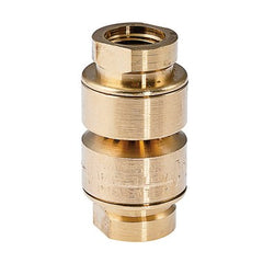 Watts LFN9-38 Backflow Preventer LFN9 Vacuum Breaker 3/8 Inch Lead Free Brass Dual Check Female 125 Pounds per Square Inch 33 To 140 Degrees Fahrenheit | Blackhawk Supply