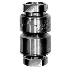 Watts LFN9C-38 Backflow Preventer LFN9C Vacuum Breaker 3/8 Inch Lead Free Chrome Dual Check FNPT for Inline Continuous Pressure | Blackhawk Supply