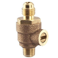 Watts LFNPT-TC1/8 Test Cock Full Port 1/8 x 1/4 Inch Lead Free Bronze Male Threaded x Female Threaded 0792001 | Blackhawk Supply