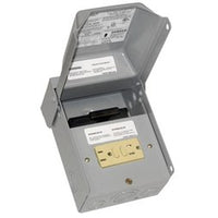 83308 | Disconnect P-Out Non-Fused 60 AMP with 15 AMP 120 Volt Receptacle 5x7x4 Inch Steel | Mars Controls