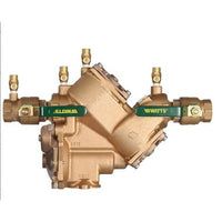 LF909M1-QT-FS11/2 | Backflow Preventer LF909-FS Small Reduced Pressure Zone Assembly 1-1/2 Inch Lead Free Bronze Quarter Turn Female LF909M1-QT-FS11/2 175 Pounds per Square Inch 33 to 140 Degrees Fahrenheit | Watts