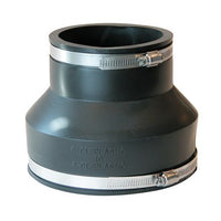 1056-64 | Coupling Flexible 6 x 4 Inch Cast Iron/Plastic to Cast Iron/Plastic PVC 4.3 Pounds per Square Inch for All Types of In-House and Sewer Connection | Fernco