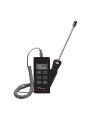 Dwyer 485B-1 Digital thermo-hygrometer includes 9V battery | sensing probe | wrist strap | hard carrying case and instructions | Blackhawk Supply