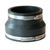 1002-44 | Coupling Flexible 4 Inch Clay to Cast Iron/Plastic | Fernco