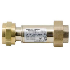 Watts LF7RU2-2-34 Backflow Preventer LF7R 3/4 Inch Lead Free Bronze Dual Check Union FNPT 175 Pounds per Square Inch for Light Commercial and Residential | Blackhawk Supply