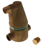 49-075C-2 | Separator | Air | Sweat | 3/4 | 150 PSI | Bronze | In Line | Taco
