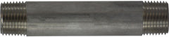 Midland Metal Mfg. 49068 1/2 X 5 316 SS NIPPLE, Nipples and Fittings, SCH 40 Stainless Steel Nipples, Stainless Steel Nipple 1/2" Diameter 316 S.S. | Blackhawk Supply