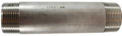 Midland Metal Mfg. 49129 1-1/4 X 6 316 SS NIPPLE, Nipples and Fittings, SCH 40 Stainless Steel Nipples, Stainless Steel Nipple 1-1/4" Diameter 316 S.S. | Blackhawk Supply