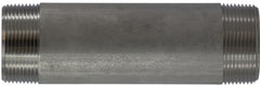 Midland Metal Mfg. 49144 1-1/2 X 3-1/2 316 SS NIPPLE, Nipples and Fittings, SCH 40 Stainless Steel Nipples, Stainless Steel Nipple 1-1/2" Diameter 316 S.S. | Blackhawk Supply