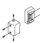 500GL-KIT | DOORMOUNTKIT,GLASS | Johnson Controls