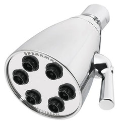 Speakman S-2252-E2 Showerhead Icon 3 Function Low Flow with Anystream Technology Polished Chrome 2-3/4 Inch 2.0 Gallons per Minute  | Blackhawk Supply
