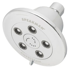 Speakman S-3011 Showerhead Chelsea 3 Function with Anystream Technology Polished Chrome 4-1/2 Inch 2.5 Gallons per Minute | Blackhawk Supply