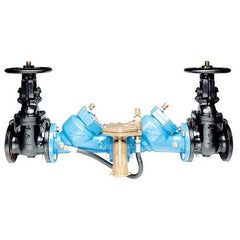 Watts LF909-QT-S-FS3/4 Backflow Preventer LF909-FS Small Reduced Pressure Zone Assembly 3/4 Inch Lead Free Bronze Quarter Turn with Strainer FNPT 175 Pounds per Square Inch | Blackhawk Supply