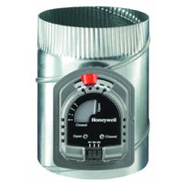 ARD14TZ/U | Automatic Damper TrueZone ARD 1 Blade 14 Inch Round Side or Top Galvanized Steel Power Closed Spring Open | HONEYWELL HOME