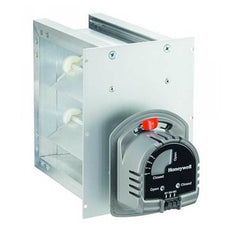 HONEYWELL HOME ZD8X8TZ/U Zone Damper TrueZone ZD Parallel Blade 8L x 8H Inch Square 8 Inch Side or Top Extruded Aluminum Power Closed Spring Open | Blackhawk Supply