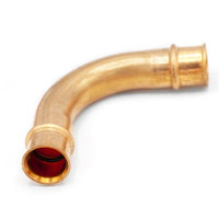 3031141400111 | Elbow 90 Degree Long-Radius 7/8 Inch Copper Press x Press | Refrigeration Press Fittings