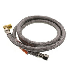 Fluidmaster DWC60 Dishwasher Connector 3/8 x 3/8 x 60 Inch Compression Female x Female Braided Stainless Steel | Blackhawk Supply