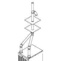 AOPS7484 | Flashing Kit Dual Pipe for CMA/CMC Gas | Thermo Pride Furnaces