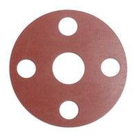 34FF18 | Full Face Gasket 3/4 Inch 1/8 Inch Red Rubber 150 Flange | Gaskets
