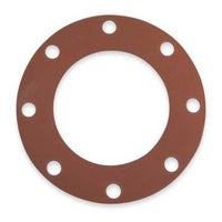 2FF18 | Full Face Gasket 2 Inch 1/8 Inch Red Rubber 150 Flange | Gaskets