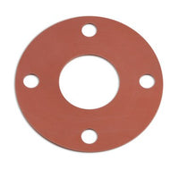 212FF18 | Full Face Gasket 2-1/2 Inch 1/8 Inch Red Rubber 150 Flange | Gaskets