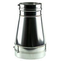 560907739 | Vent Adapter SlimFit 6 Inch Air Stainless Steel | Weil Mclain
