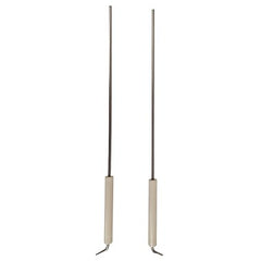 Carlin 82792S Electrode Set of 2 11 x 12-3/4 Inch 82792S for EZ 1-3/99/100/102/201/301 | Blackhawk Supply