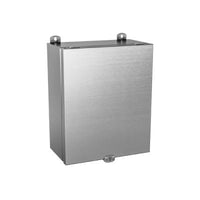 5412 EALLC060403 | Type 4X, 12 | Single door aluminium JIC enclosure with lift-off cover, protection against corrosion - 6x4x3 | EXM