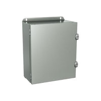 5412 ESCH101005 | Type 4, 12 | Single door JIC enclosure with external locks and integrated mounting feet - 10x10x5 | EXM