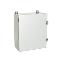 5412 ESCHB100806 | Type 4, 12 | Single door JIC enclosure painted RAL 7035 with external locks - 10x8x6 | EXM