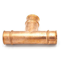 3091181818111 | Tee 1-1/8 Inch Copper Press x Press x Press | Refrigeration Press Fittings