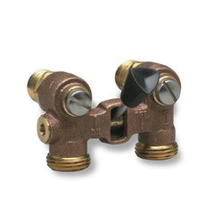 Watts 2TM2 Shut-Off Valve 2 Manual Washing Machine 1/2 Inch Brass MNPT Lever 0006643 | Blackhawk Supply