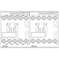 3RH24221AP00 | CONT RELAY LATCHED 2NO+2NC AC 230V SCREW | Siemens Electrical
