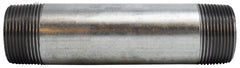 Midland Metal Mfg. 56122 1-1/4 X 2-1/2 GALV STEEL NIPPLE, Nipples and Fittings, Galvanized Schedule 40 Steel Nipple 1-1/4" Diameter | Blackhawk Supply