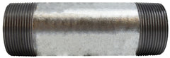 Midland Metal Mfg. 56186 2-1/2 X 5-1/2 GALV STEEL NIPPLE, Nipples and Fittings, Galvanized Schedule 40 Steel Nipple 2-1/2" Diameter | Blackhawk Supply