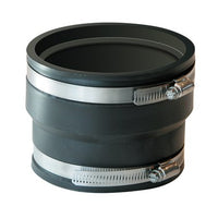 1070-44 | Coupling Flexible 4 Inch ADS to Cast Iron/Plastic | Fernco