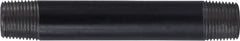 Midland Metal Mfg. 57041 3/8 X 1-1/2 BLACK STEEL NIPPLE, Nipples and Fittings, Black Iron Schedule 40 Steel Nipple 3/8" Diameter | Blackhawk Supply
