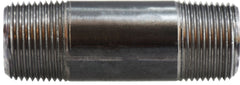 Midland Metal Mfg. 57081 3/4 X 1-1/2 BLACK STEEL NIPPLE, Nipples and Fittings, Black Iron Schedule 40 Steel Nipple 3/4" Diameter | Blackhawk Supply