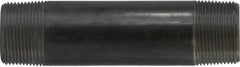 Midland Metal Mfg. 57124 1-1/4 X 3-1/2 BLACK STEEL NIPPLE, Nipples and Fittings, Black Iron Schedule 40 Steel Nipple 1-1/4" Diameter | Blackhawk Supply
