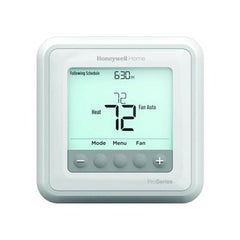 HONEYWELL HOME TH6320U2008/U Thermostat T6 PRO Programmable 24 Volt 3 Heat/2 Cool Heat Pump-2 Heat/2 Cool Conventional 7 Day/5-2/5-1-1 White 40-90 Degrees Fahrenheit | Blackhawk Supply