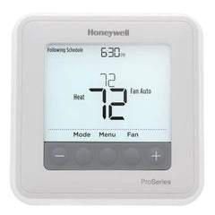 HONEYWELL HOME TH6220U2000/U Thermostat T6 PRO Programmable 24 Volt 2 Heat/2 Cool-2 Heat/1 Cool Heat Pump 7 Day/5-2/5-1-1 White 40-99 Degrees Fahrenheit | Blackhawk Supply