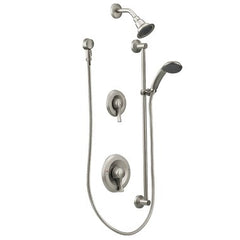 Moen T8342CBN Shower System Commercial Posi-Temp 2 Lever Classic Brushed Nickel ADA 2.5 Gallons per Minute | Blackhawk Supply