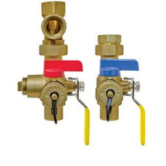 Webstone H-55443WPR-LH Tankless Valve Kit E3 with Pressure Relief Valve Brass 3/4 Inch Sweat High-Flow Hose Drain/Adjustable Packing Gland | Blackhawk Supply