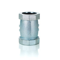 2913 | Compression Coupling 2 Inch 5-3/8 Inch Galvanized Long IPS | PASCO