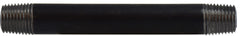 Midland Metal Mfg. 59020SMLS 1/4 X CL SCH 80 SMLS BLK NIPPLE, Nipples and Fittings, Black Extra Heavy SCH80 Seamless, Schedule 80 Seamless Nipple 1/4" Diameter | Blackhawk Supply