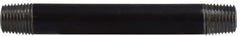 Midland Metal Mfg. 59034SMLS 1/4 X 10 SCH 80 SMLS BLK NIPPLE, Nipples and Fittings, Black Extra Heavy SCH80 Seamless, Schedule 80 Seamless Nipple 1/4" Diameter | Blackhawk Supply