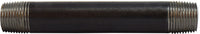 59040SMLS | 3/8 X CL SCH 80 SMLS BLK NIPPLE | Midland Metal Mfg.
