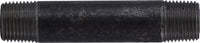 59062SMLSXX | 1/2 X 2 XXH BLACK SEAMLESS NIPPLE | Midland Metal Mfg.
