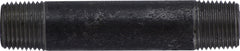 Midland Metal Mfg. 59066SMLSXX 1/2 X 4 XXH BLACK SEAMLESS NIPPLE, Nipples and Fittings, Extra Heavy XXS Seamless, 1/2 Schedule 160 Black Seamless Nipples | Blackhawk Supply